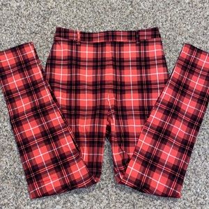 NEVER WORN plaid pants